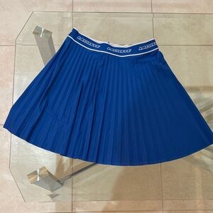 Lacoste Royal Blue Pleated Skater Skirt